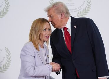 Trump elogia la “belleza” de Giorgia Meloni en plena cumbre sobre Gaza y desata polémica mundial