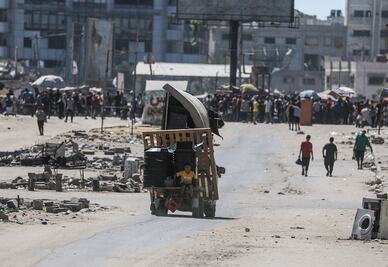 Israel advierte a ciudadanos de Gaza: "Es la última oportunidad... quienes se queden serán considerados terroristas"