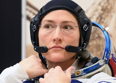 La primera astranauta de EU que estará casi un año en el espacio