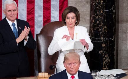 No solo Pelosi mostró rechazo a Trump en discurso de Estado de la Unión