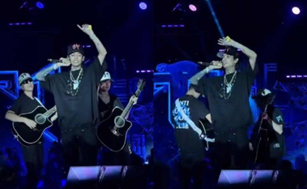 Nataneal Cano es acusado de gordofobico por comentario en concierto; “respeto para las mujeres guapas, menos a las gordas”. Foto: Captura TikTok