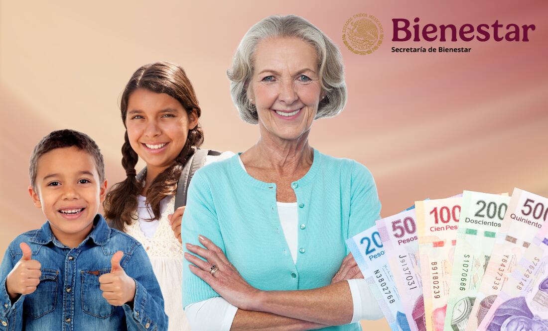 Programas del Bienestar Noviembre 2025 descubre qué apoyo económico te toca según tu edad. Foto: Canva / Secretaría de Bienestar