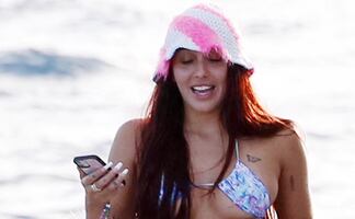 Hija de Madonna se luce con microbikini durante paseo en barco por Italia 