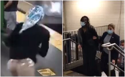 Arrestan a sospechosa por empujar a mujer al metro de Times Square