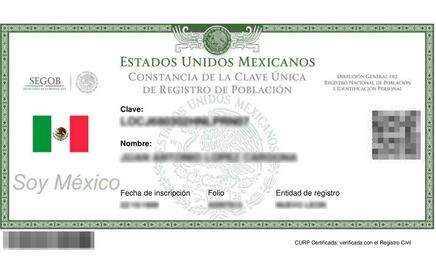 ¿Cómo consultar y descargar la CURP en línea?