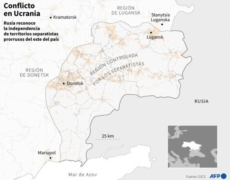 ¿Por qué Rusia y Ucrania pelean por Donbás? 