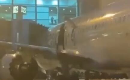 Arrestan a pasajero por saltar desde el ala de un avión en Miami