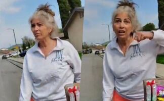 Mujer de California lanza ataque racista contra embarazada de Oaxaca por vender en la calle: “¡Habla inglés!”