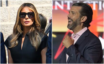 Hijo de Donald Trump comparte meme del FBI hurgando entre la ropa interior de Melania 