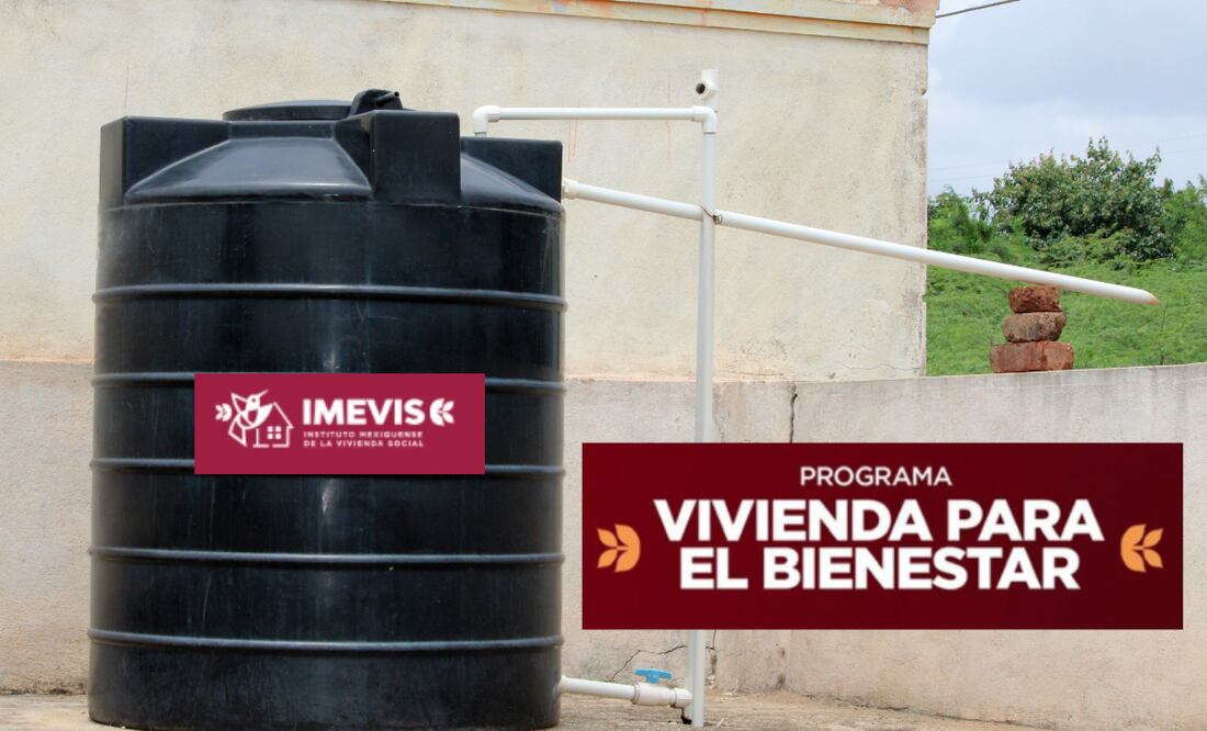 Vivienda para el Bienestar: Últimos días para el prerregistro y recibir GRATIS tinacos y calentadores. Foto: Canva/IMEVIS