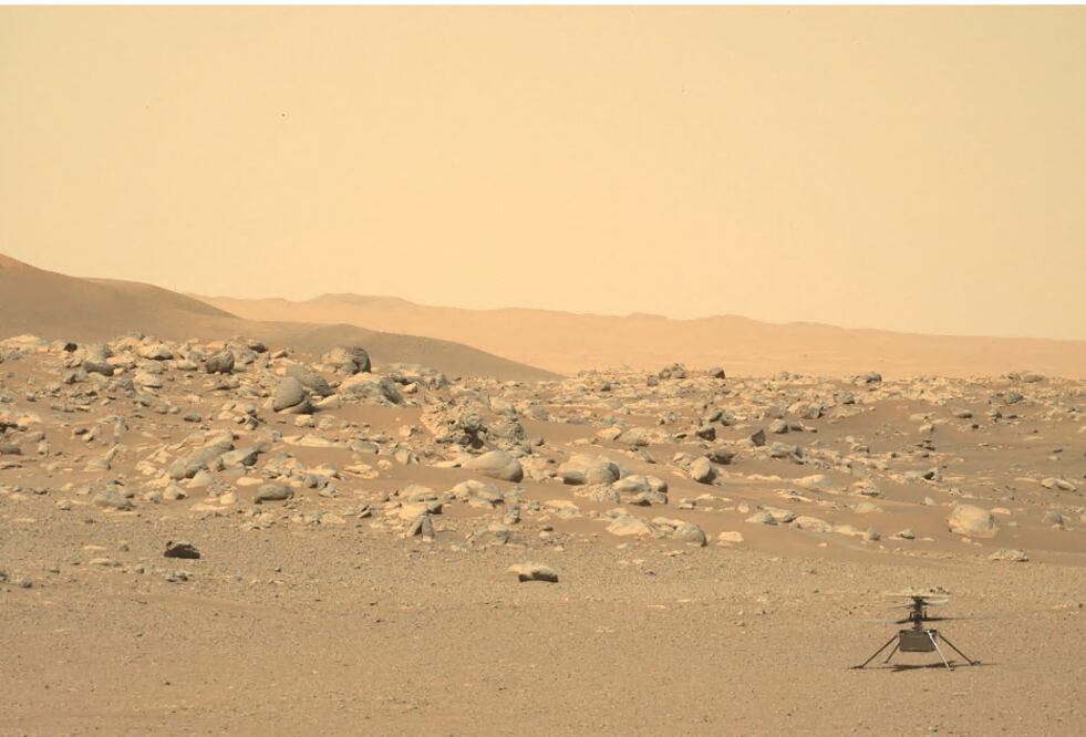 El Rover Perseverance Revela Antiguo Lago y Sedimentos Lacustres en Marte. Foto AFP PHOTO / NASA/JPL-Caltech/ASU/HANDOUT