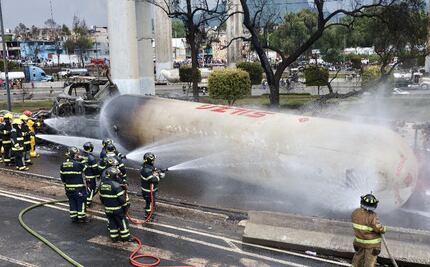 Suman 10 los muertos por la explosión de pipa de gas en Iztapalapa