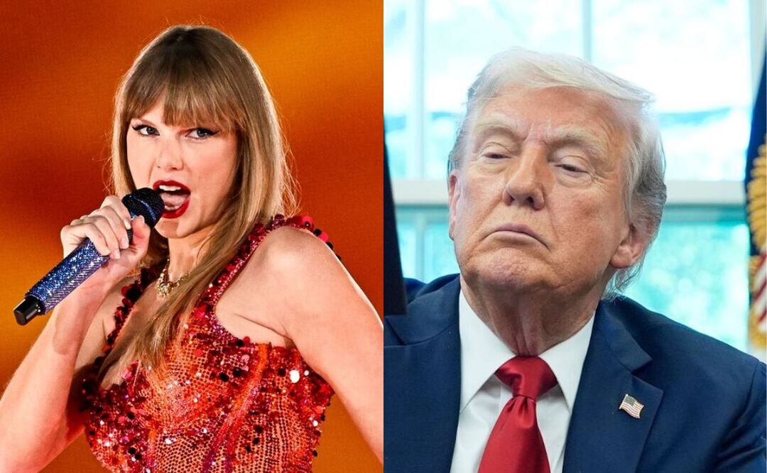 Trump arremete contra Taylor Swift, asegura que "ya no es popular" ¿Por qué lo dijo? | Fotos: AFP // Alex Brandon (AP)