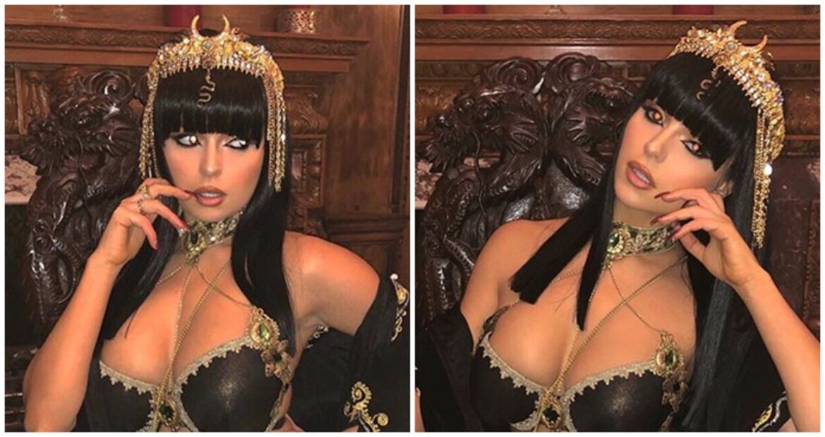 Demi Rose 'rompe' Instagram con atuendo transparente