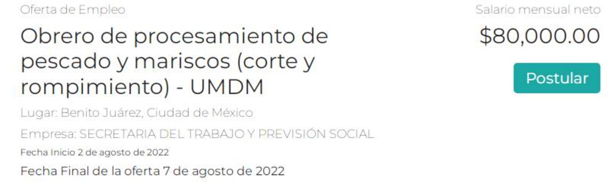 Trabajo en Canadá: pagan $80,000 a obreros mexicanos por procesar mariscos
