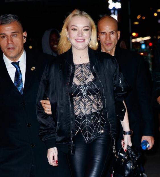 ¿Qué le ocurrió al rostro de Lindsay Lohan?