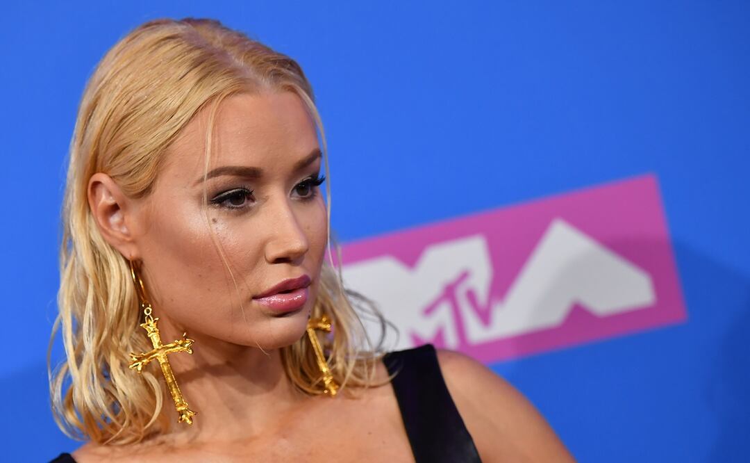 Iggy Azalea presume su lencería más pequeña. Foto: AFP