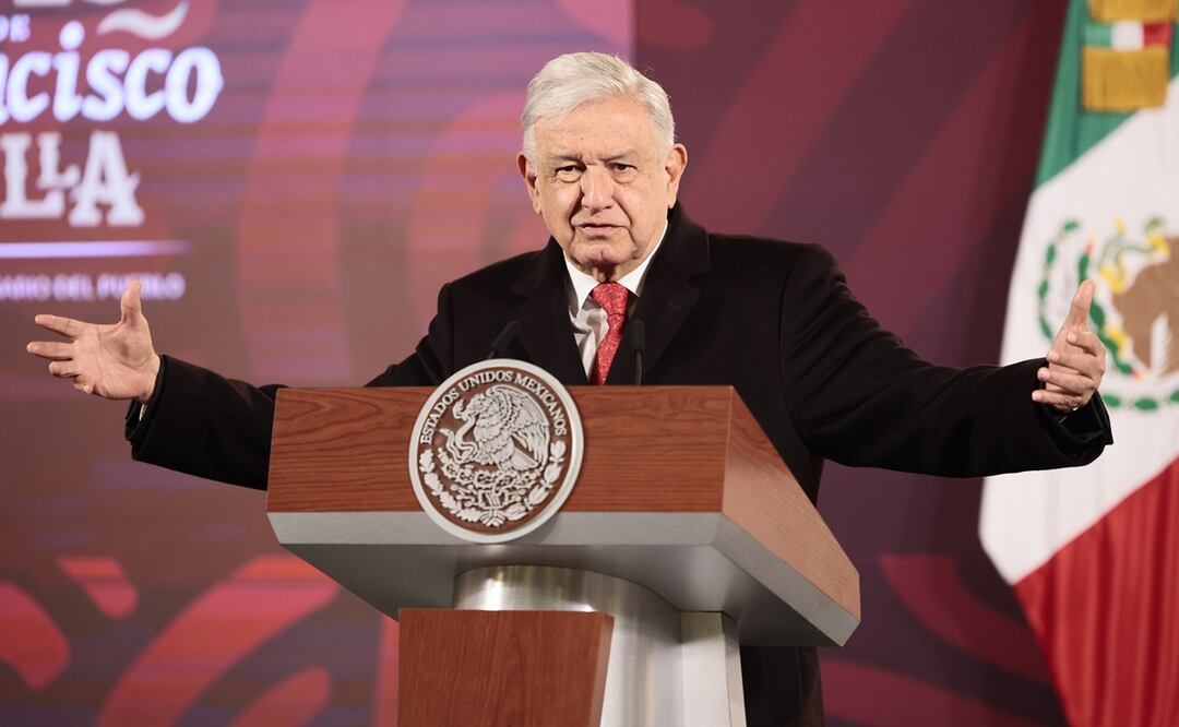 AMLO admite que violencia en Sinaloa estaría relacionada con captura del ‘Mayo’. Foto: EFE