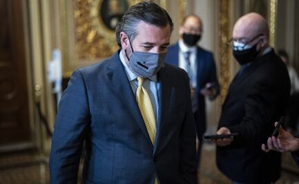 Video. Ted Cruz regresa a Texas tras críticas por viaje a Cancún