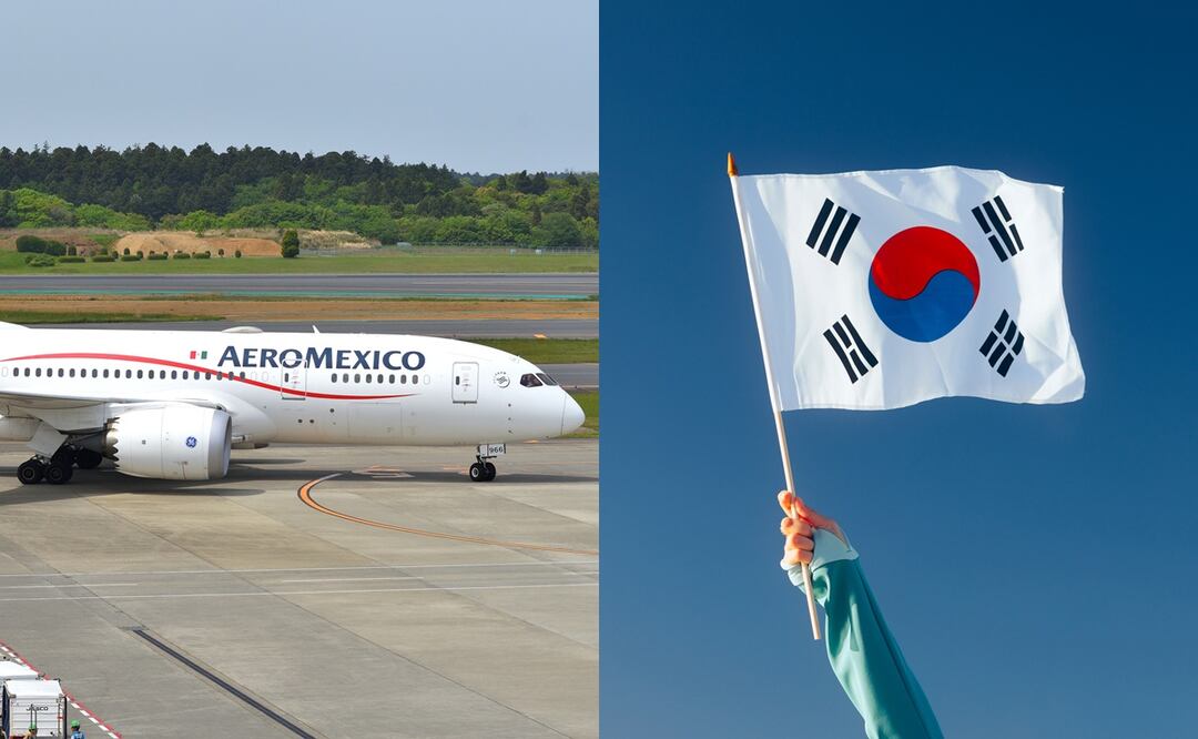 Aeroméxico lanza vacante para trabajar en Corea del Sur: ¿Cuáles son los requisitos? iStock/viper-zero/nicoletaionescu