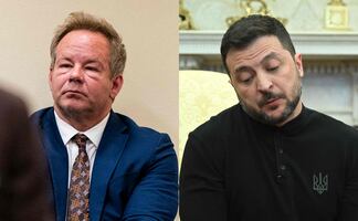 Tunden en redes a periodista que criticó a Zelenski por no usar traje y cuestionan su "elegancia"