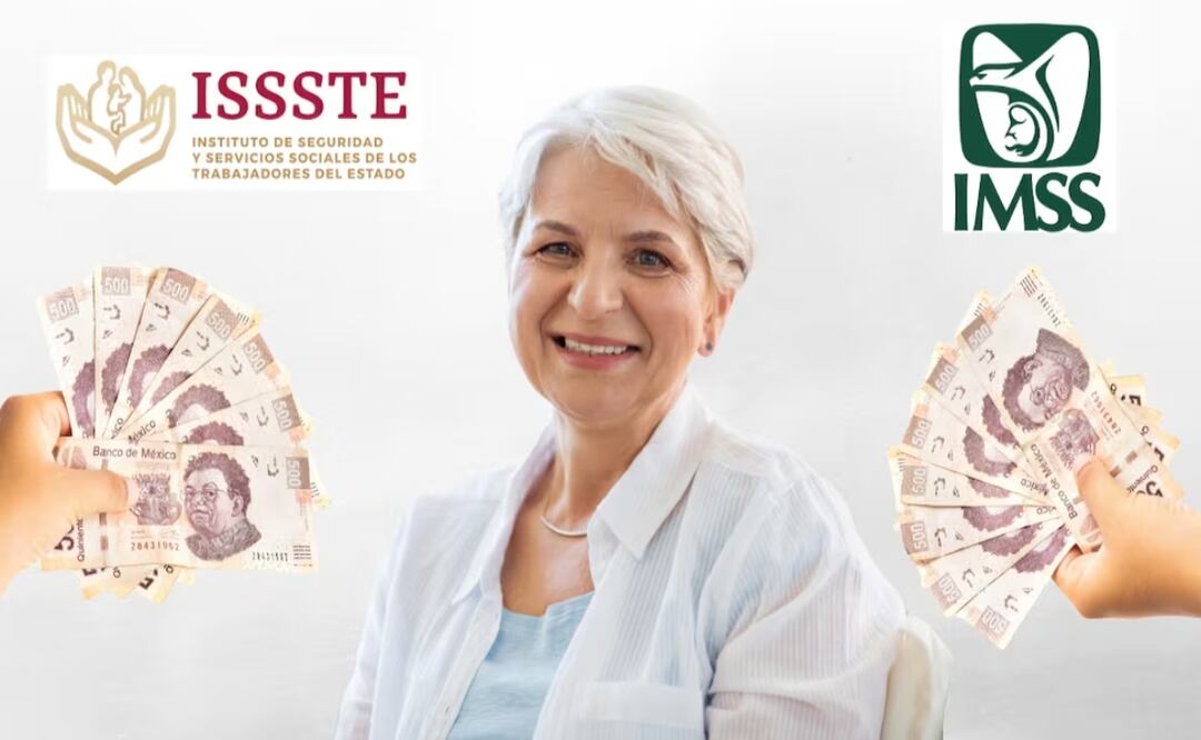 IMSS e ISSSTE: ¿Qué pensionados recibirán aguinaldo por adelantado? Fecha exacta y monto. Foto:  IMSS / ISSSTE / Adobe