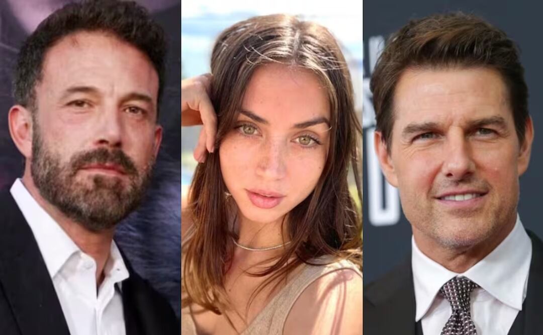 Ben Affleck cree que Ana de Armas está “cometiendo un error” por salir con Tom Cruise. Foto: AFP / Instagram @ana_d_armas / AP