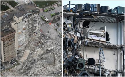 Suman 16 los muertos tras colapso de edificio en Miami