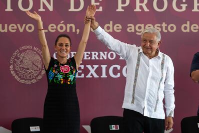 AMLO pide a Morena apoyar a Claudia Sheinbaum tras despedirse de la vida pública en México