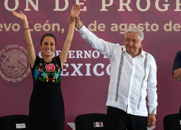 AMLO pide a Morena apoyar a Claudia Sheinbaum tras despedirse de la vida pública en México