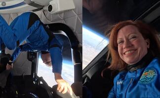 Blue Origin lanza y recupera con éxito su 12.º vuelo tripulado al espacio. VIDEO