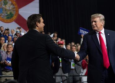 Donald Trump agradece el apoyo que le ofreció Ron DeSantis tras haber renunciado a la carrera presidencial
