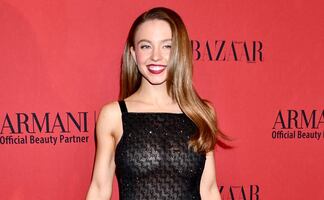 Sydney Sweeney se luce glamorosa en sesión fotográfica de lencería