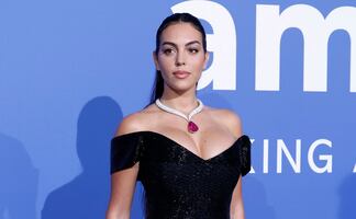Georgina Rodríguez y su impresionante vestido negro con el que enamoró Cannes
