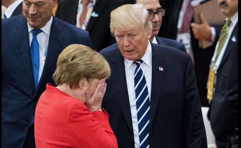El amargo rencor entre Trump y Merkel