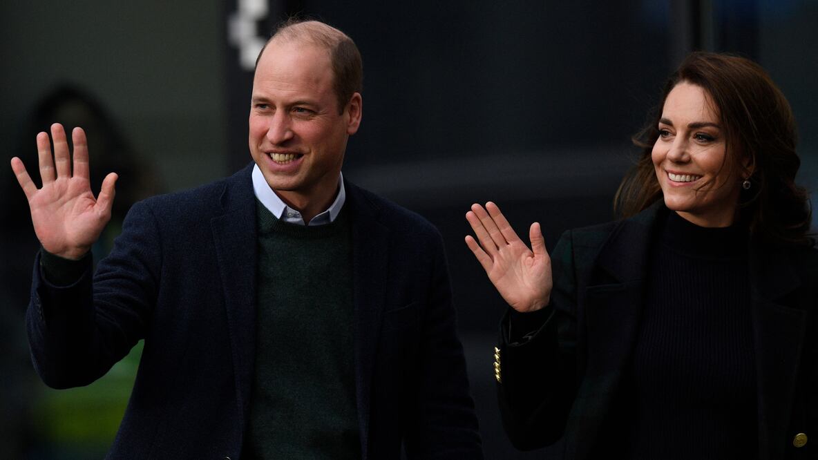Kate Middleton celebra el cumpleaños 42 del príncipe William con singular foto . (Photo by Oli SCARFF / AFP)