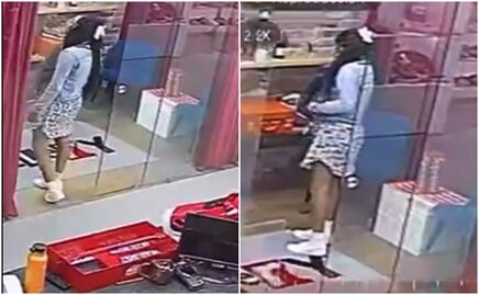 Roban tenis de 1.2 millones de pesos de tienda de lujo en Polanco. Ofrecen 100 mil pesos por información. VIDEO