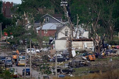 Tornado mortal golpea a Greenfield, Iowa, y causa destrucción masiva. FOTOS
