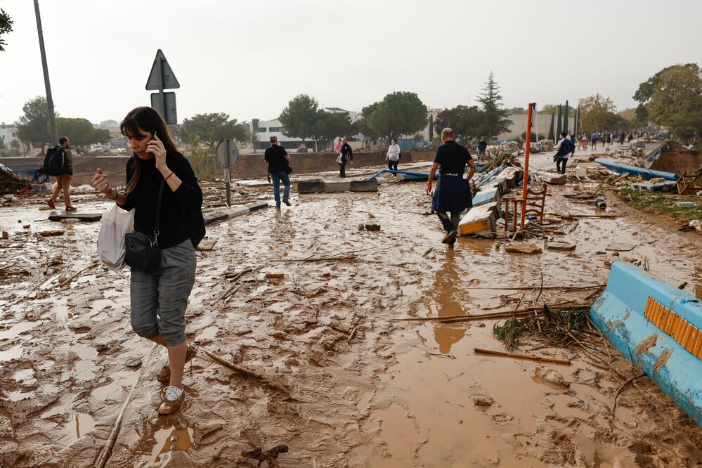 ¿Qué es la DANA, el fenómeno meteorológico que está devastando España? Foto: EFE
