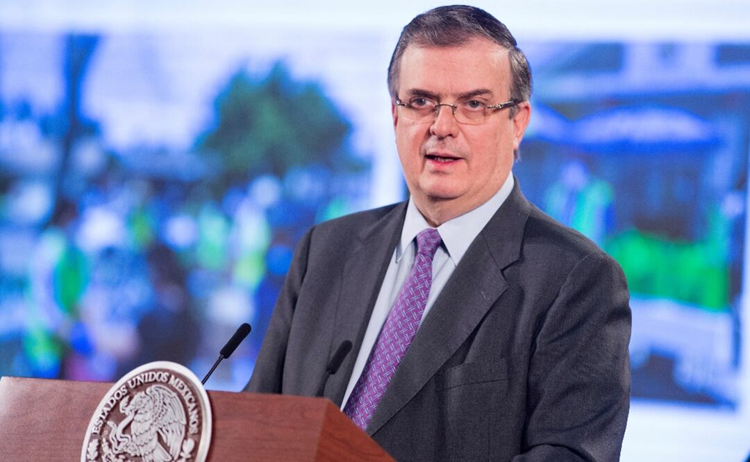 Canciller mexicano demanda respeto a derechos humanos de migrantes. Foto EFE