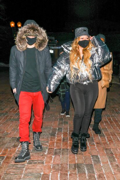 Los leggings con los que Mariah Carey delineó su silueta en Aspen