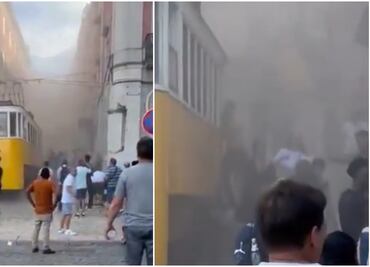 Tragedia en Lisboa: descarrila funicular turístico y deja al menos 20 víctimas. VIDEO