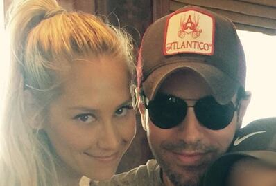 ¡La familia crece! Enrique Iglesias y Anna Kournikova esperan a su cuarto hijo
