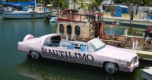 Navega por Cayos de la Florida en un Cadillac convertible