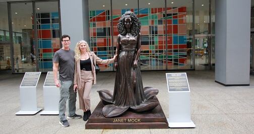 Estatuas de Oprah Winfrey y Nicole Kidman, entre otras, engalanan NY