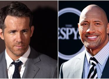 Ryan Reynolds, "La Roca" y Downey Jr, con los sueldos más altos del cine