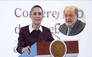 ¿Qué se dijeron Claudia Sheinbaum y Carlos Slim en su reunión en Palacio Nacional?