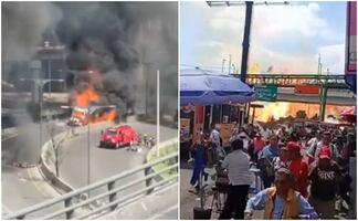 Explota pipa de gas en Iztapalapa: servicios de emergencias y helicópteros se trasladan para atender a los heridos. VIDEOS