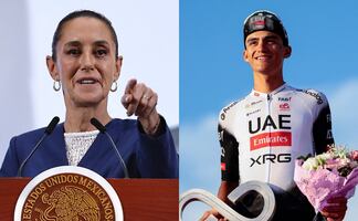 Sheinbaum felicita a Isaac del Toro por su segundo lugar en el Giro de Italia