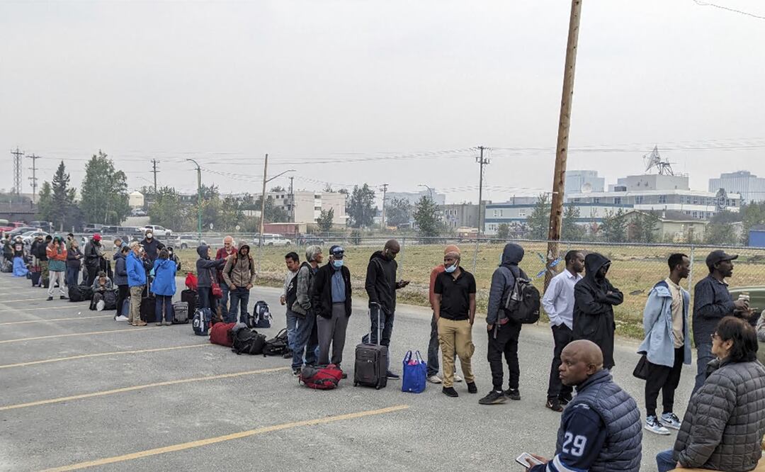 Los incendios forestales en Canadá obligan a evacuar la ciudad de Yellowknife. Foto AFP